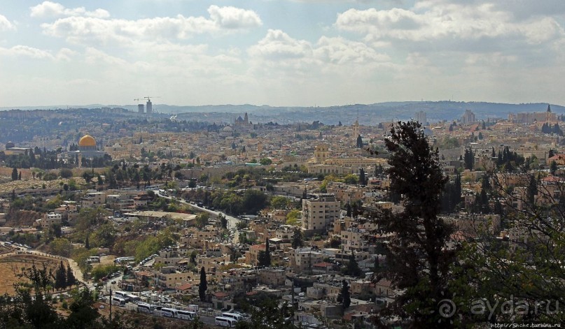 Виды на Старый Иерусалим с горы Скопус