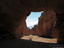 Долина Смерти. Natural Bridge Canyon — русло древней реки