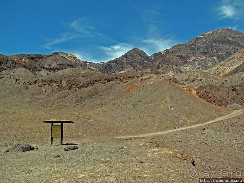 Долина Смерти. Natural Bridge Canyon — русло древней реки