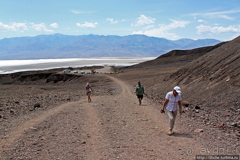 Долина Смерти. Natural Bridge Canyon — русло древней реки
