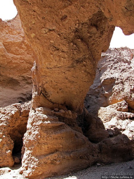 Долина Смерти. Natural Bridge Canyon — русло древней реки