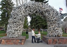 George Washington Memorial Park, Town Square, Jackson