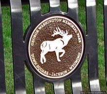 George Washington Memorial Park, Town Square, Jackson