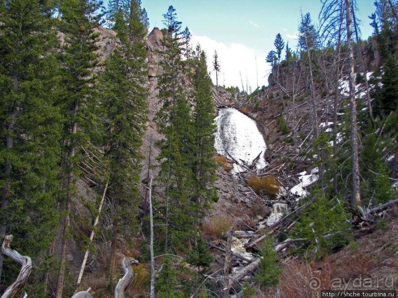 Прогулка к водопаду-призраку Рэйс-фэллс (Wraith falls)