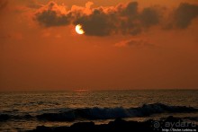 Над Лихуе опустились сумерки. Конец "трудового" дня на Кауаи