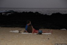 Над Лихуе опустились сумерки. Конец "трудового" дня на Кауаи