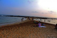 Над Лихуе опустились сумерки. Конец "трудового" дня на Кауаи