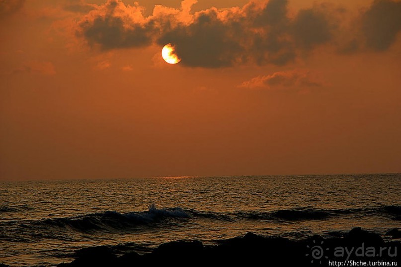 Над Лихуе опустились сумерки. Конец "трудового" дня на Кауаи