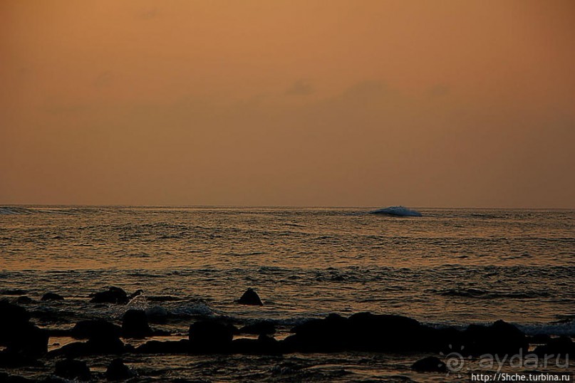 Над Лихуе опустились сумерки. Конец "трудового" дня на Кауаи