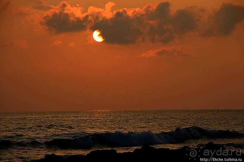 Над Лихуе опустились сумерки. Конец "трудового" дня на Кауаи