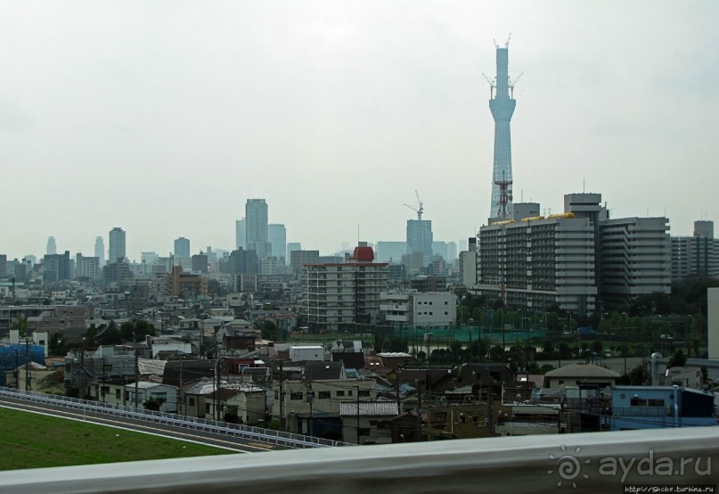 Над Токио... на автомобиле