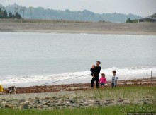 Городок Winthrop — обратная сторона Бостонской гавани