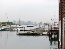 Городок Winthrop — обратная сторона Бостонской гавани