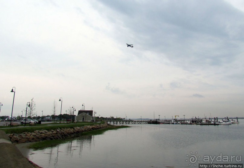 Городок Winthrop — обратная сторона Бостонской гавани