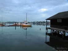 Городок Winthrop — обратная сторона Бостонской гавани