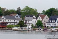 Городок Winthrop — обратная сторона Бостонской гавани