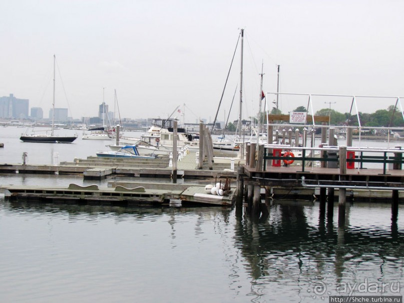 Городок Winthrop — обратная сторона Бостонской гавани