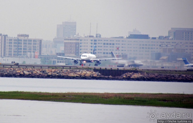 Городок Winthrop — обратная сторона Бостонской гавани