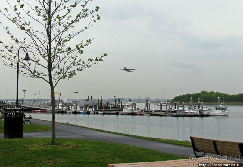 Городок Winthrop — обратная сторона Бостонской гавани