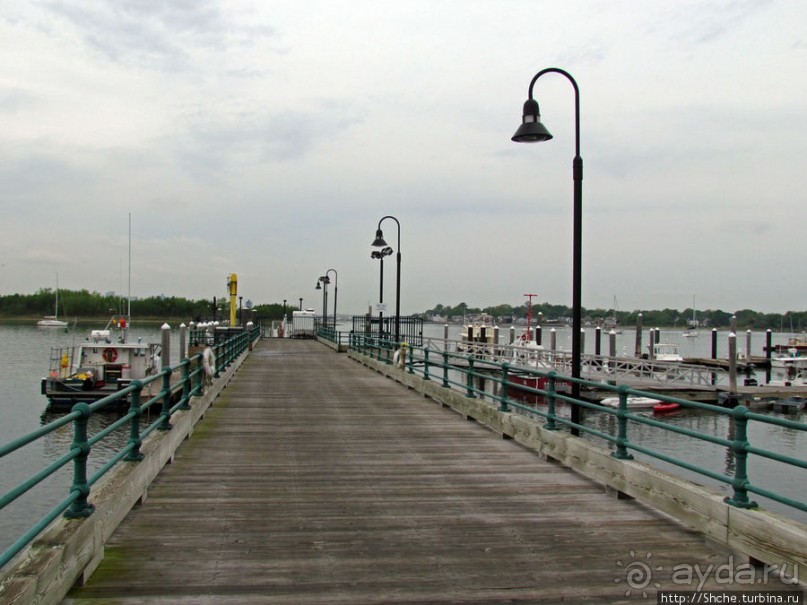 Городок Winthrop — обратная сторона Бостонской гавани