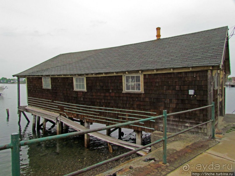 Городок Winthrop — обратная сторона Бостонской гавани