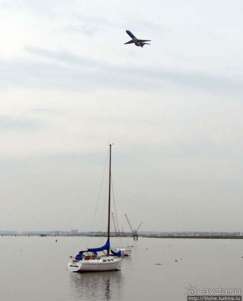 Городок Winthrop — обратная сторона Бостонской гавани