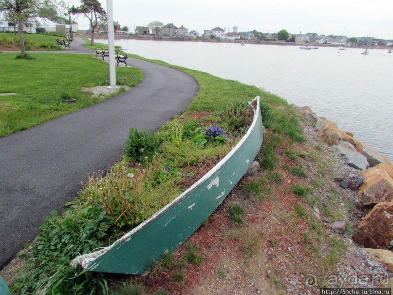 Городок Winthrop — обратная сторона Бостонской гавани