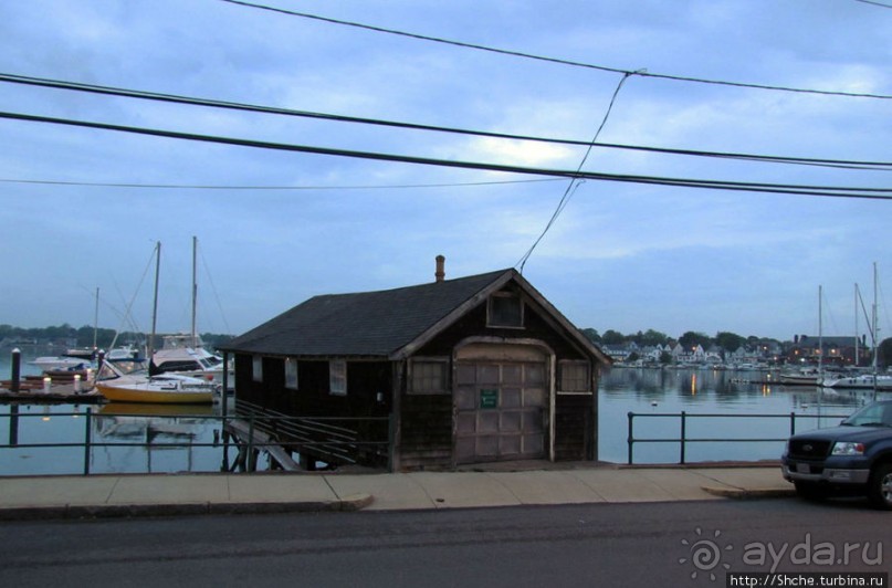 Городок Winthrop — обратная сторона Бостонской гавани