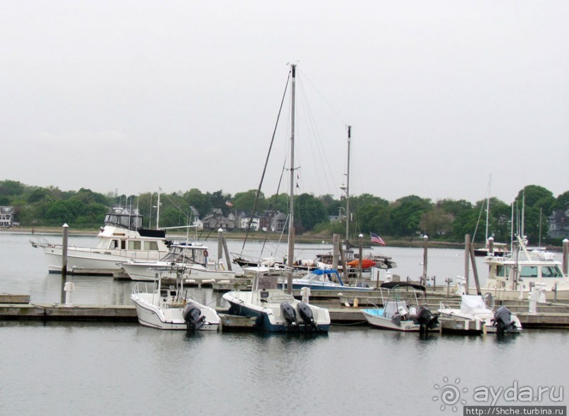 Городок Winthrop — обратная сторона Бостонской гавани
