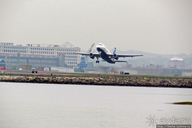 Городок Winthrop — обратная сторона Бостонской гавани