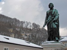 Три уровня центра Зальцбурга. Уровень 1 - улицы и площади