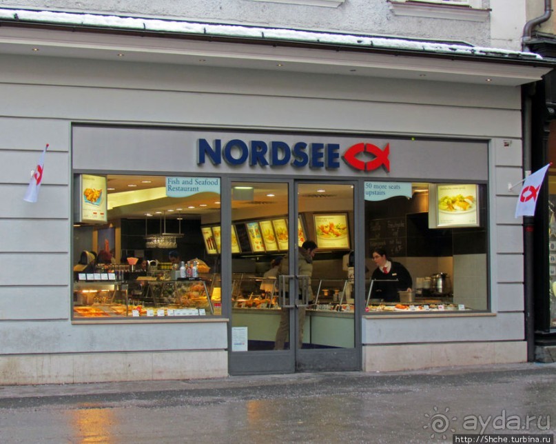 Три уровня центра Зальцбурга. Уровень 1 - улицы и площади