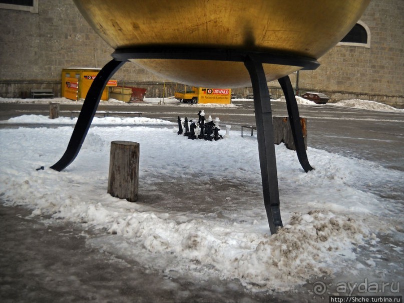 Три уровня центра Зальцбурга. Уровень 1 - улицы и площади