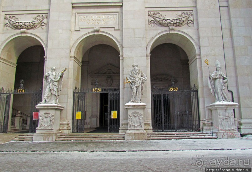 Три уровня центра Зальцбурга. Уровень 1 - улицы и площади