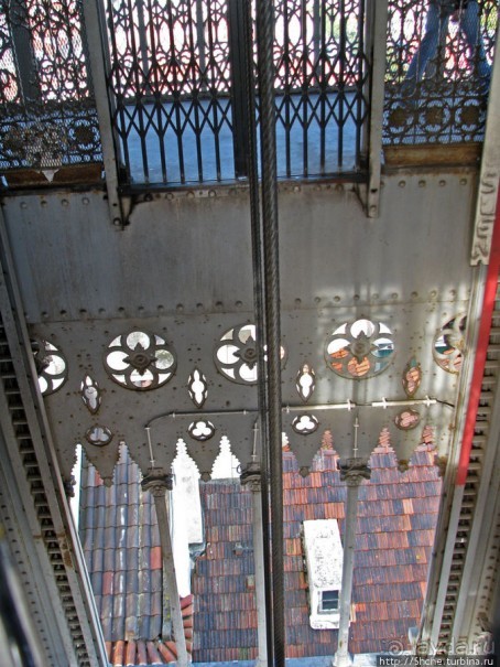 Знаменитый подъемник Элевадор-де-Санта Жушта и виды с него