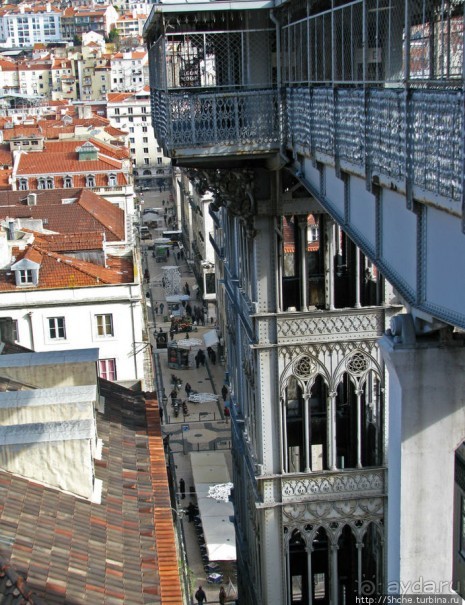 Знаменитый подъемник Элевадор-де-Санта Жушта и виды с него