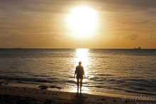 Сайпан. Первый закат, и сразу с сюрпризом