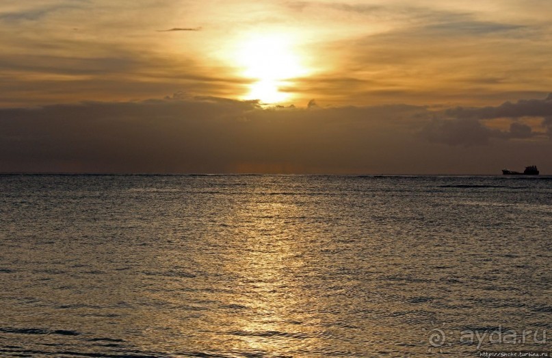 Сайпан. Первый закат, и сразу с сюрпризом