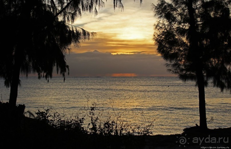 Сайпан. Первый закат, и сразу с сюрпризом