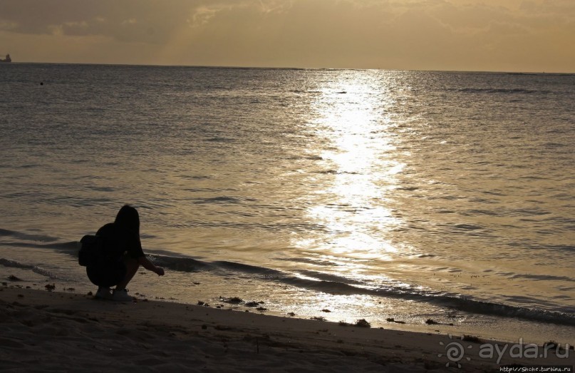 Сайпан. Первый закат, и сразу с сюрпризом