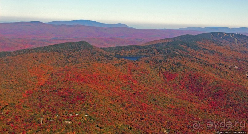 В гостях у Радуги. Под крылом самолета: Массачусетс, Вермонт