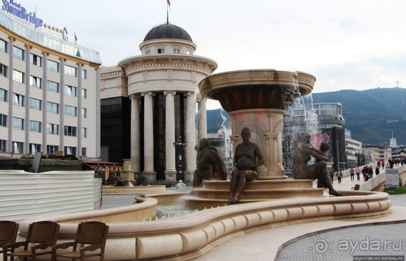 Пешая прогулка по Скопье