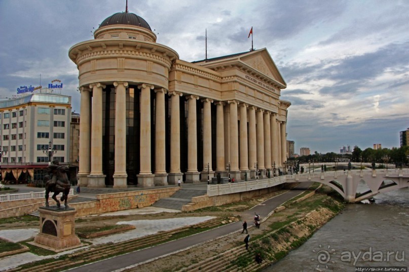 Пешая прогулка по Скопье