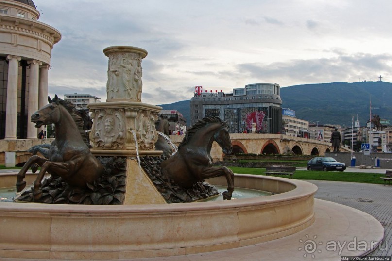 Пешая прогулка по Скопье