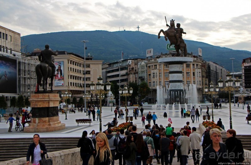 Пешая прогулка по Скопье