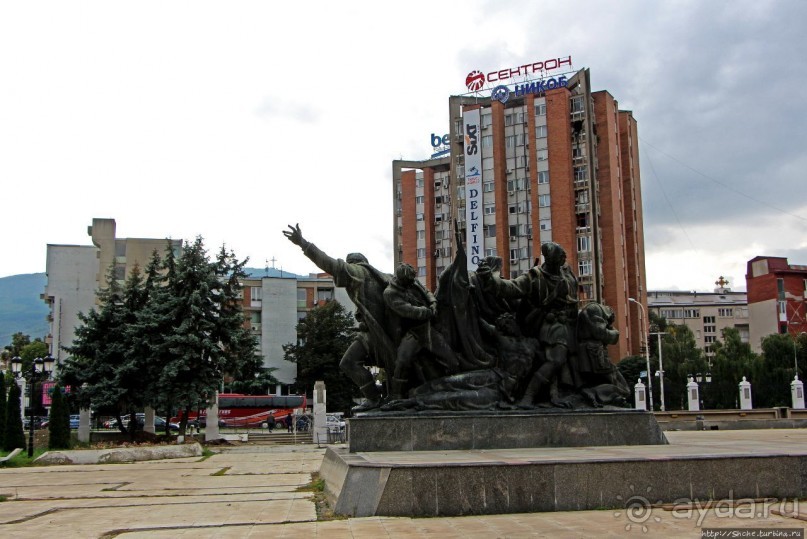 Пешая прогулка по Скопье