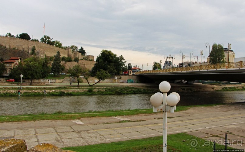 Пешая прогулка по Скопье