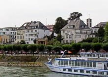 Аллея Аденауэра — набережная Рейна в столичном Бонне