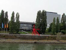 Аллея Аденауэра — набережная Рейна в столичном Бонне