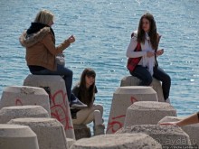 Спокойный берег Саронического залива